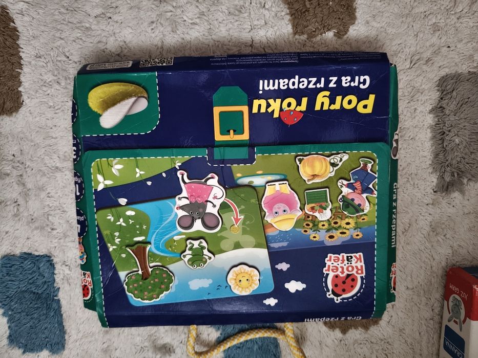 Układanka na rzepy pory roku