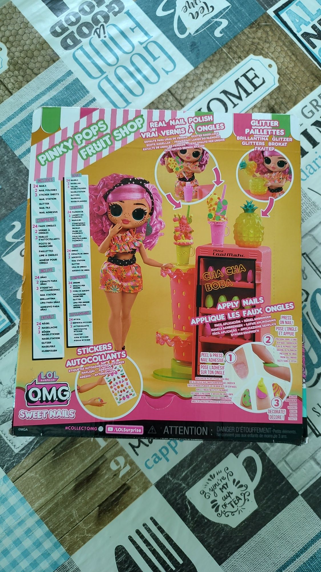 LOL OMG Sweet Nails Pinky Pop, lol sunshine makeover Bubblegum