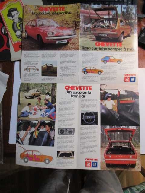 Chevette folheto brochura publicitária  Vauxhall