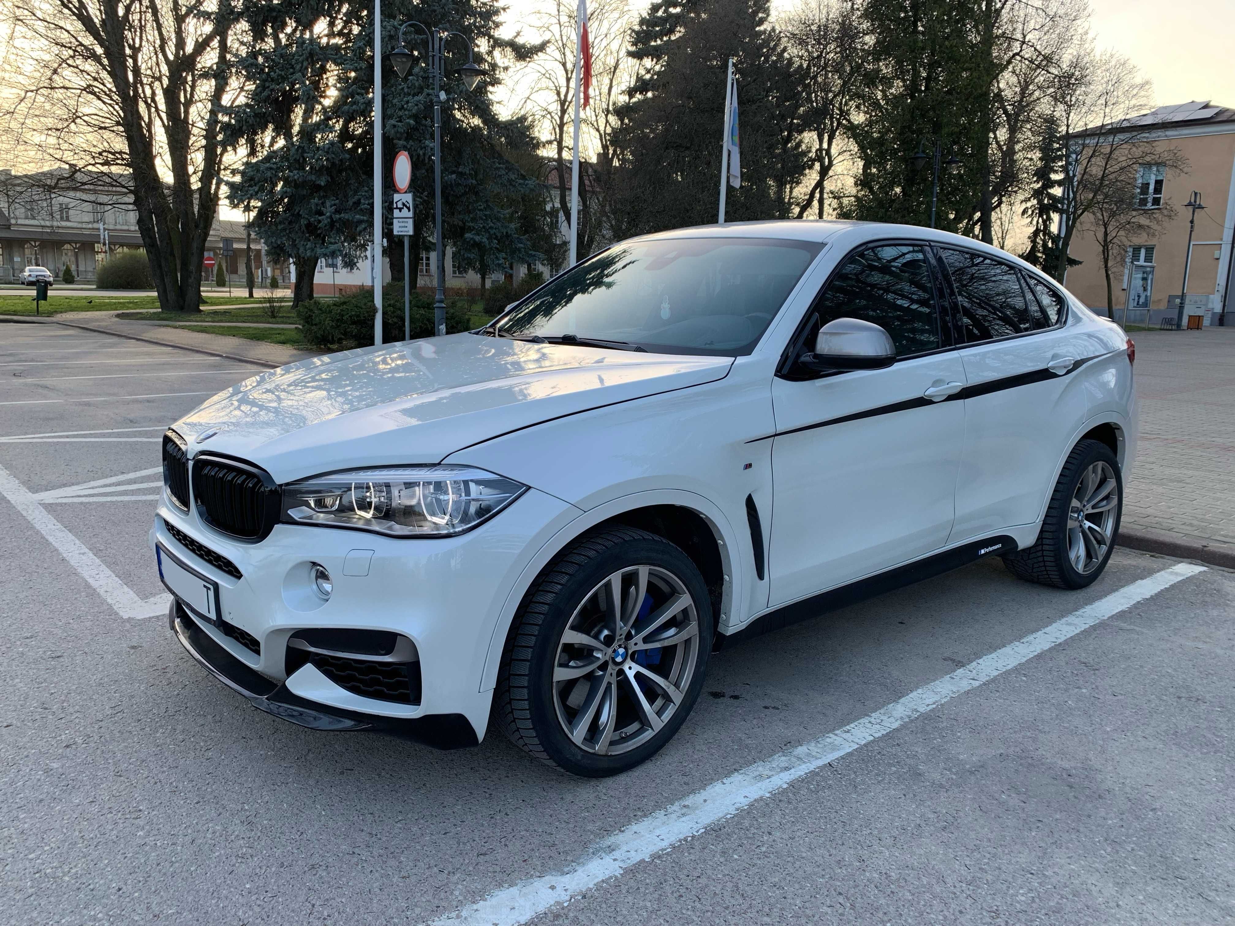 BMW X6 M50D 1 Właściciel 381KM Salon PL M performance Wentyle Zamiana