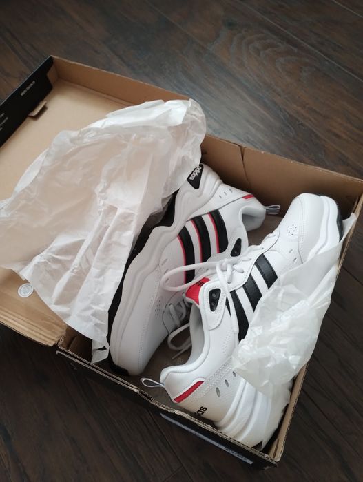 Adidas Sneakersy Strutter EG2655 Biały rozm 43,5 NOWE