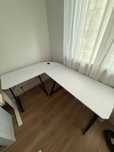 Biurko gamingowe huzaro hero 7.0 white 154 cm