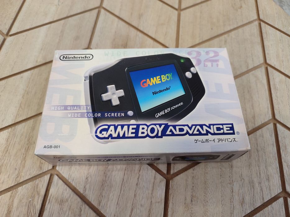 Pudełko instrukcja Nintendo Game Boy Advance # czarny # GBA