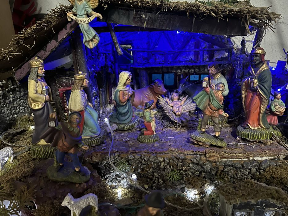 Presepio com luzes