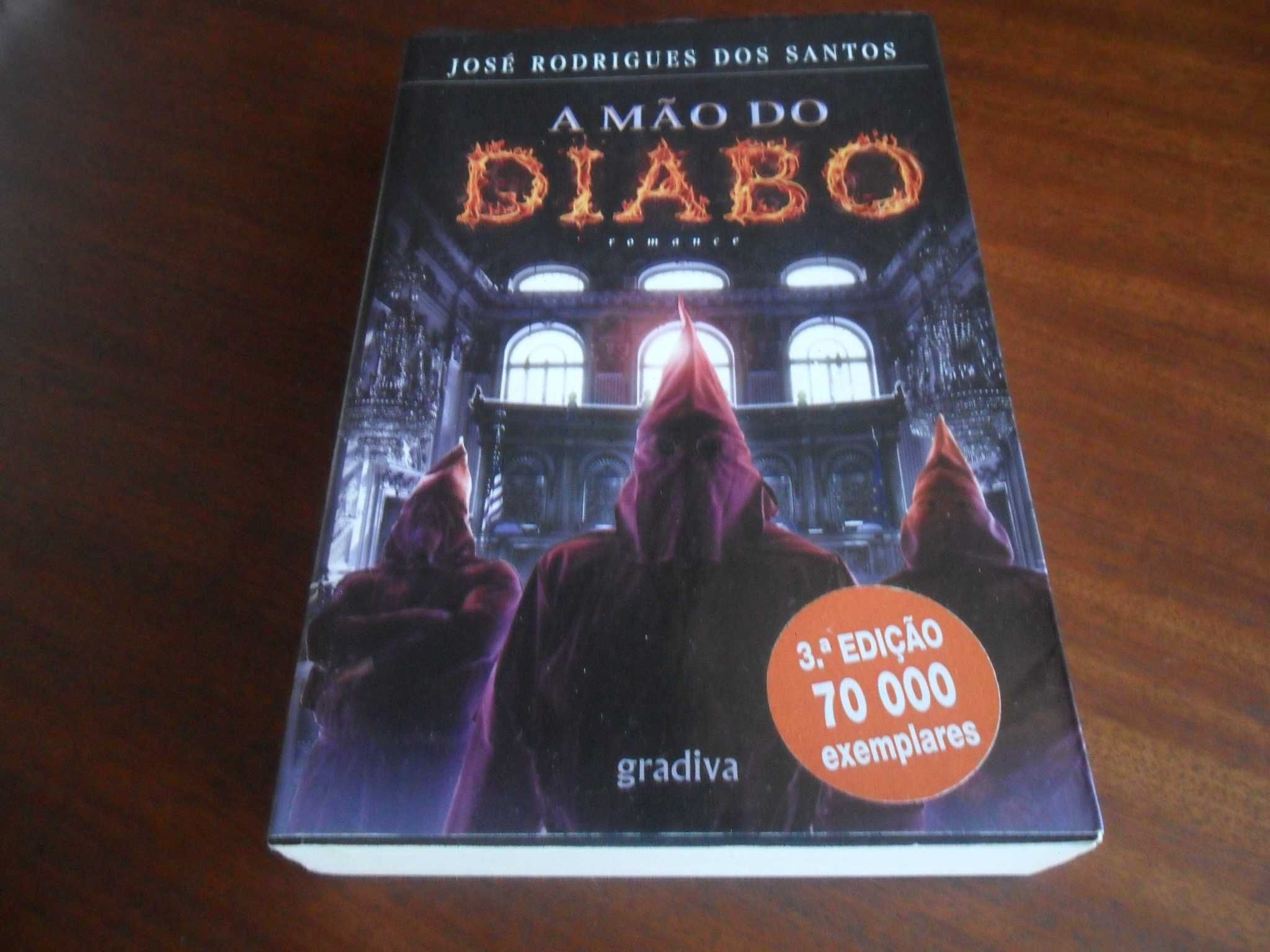 "A Mão do Diabo" de José Rodrigues dos Santos - 3ª Edição de 2012