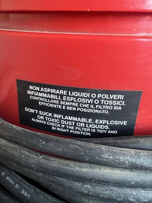 Aspirador Industrial Wet & Dry HiperClean 2200W – Usado 2 vezes