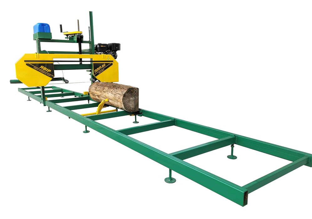 Бензинова пилорама Явір ПЛП-80Б (бензиновая пилорама) 18 к.с.