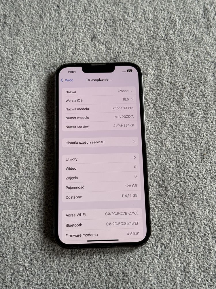 Apple Iphone 13 Pro 128gb Bez Blokad Stan Idealny