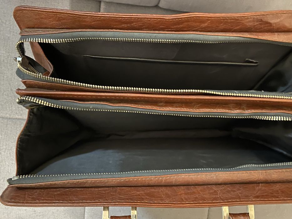 Teczka aktowka skórzana