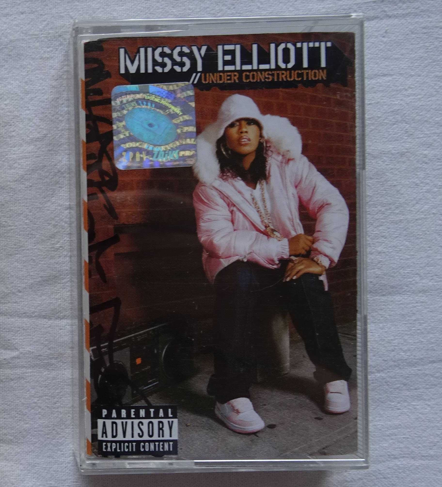 Kaseta Missy Elliott Under Construction oryginalna unikat kolekcja