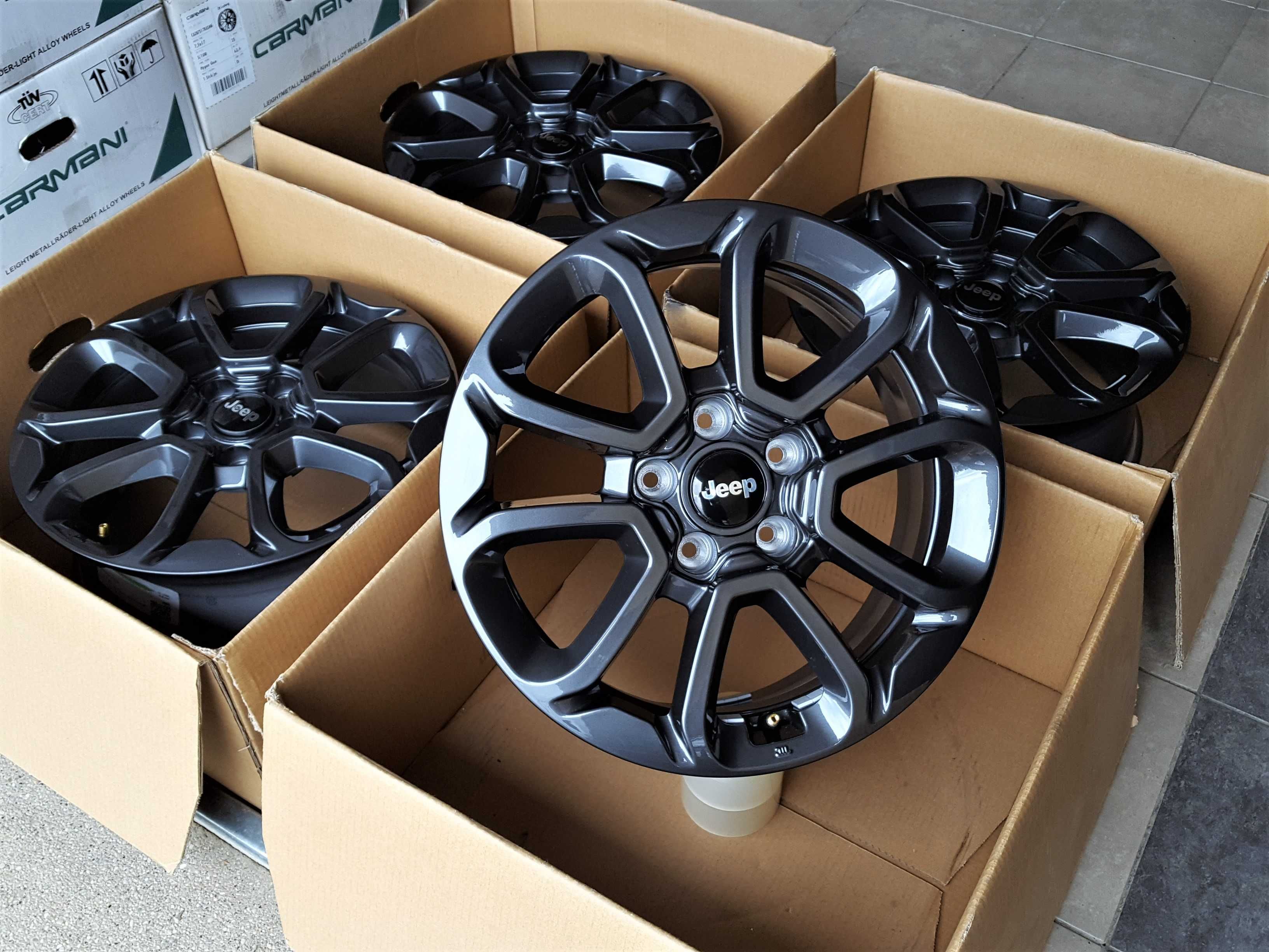 Alufelgi 16 5x110 Jeep Renegade Compass Nowe Oryginalne Grafit ! 445#