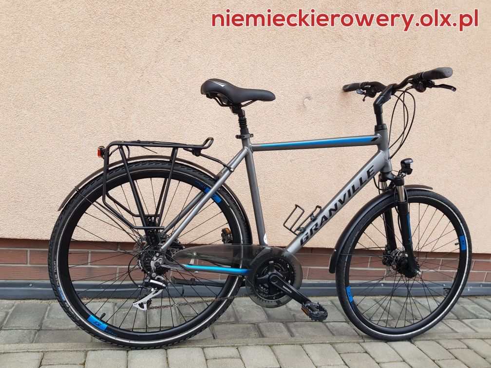 Rower męski trekkingowy GRANVILLE koła 28 SHIMANO ACER aluminium