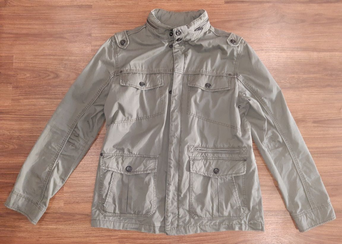 Casaco militar verde tropa marca XDYE CO. da Pull&Bear, tam. XL 4