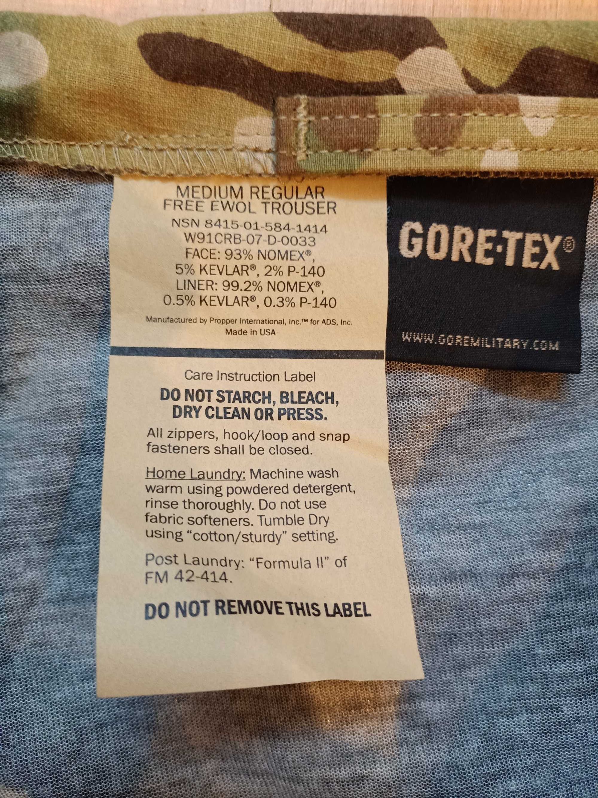 Spodnie ECWCS III Gen Gore-Tex Fire Resistant Multicam