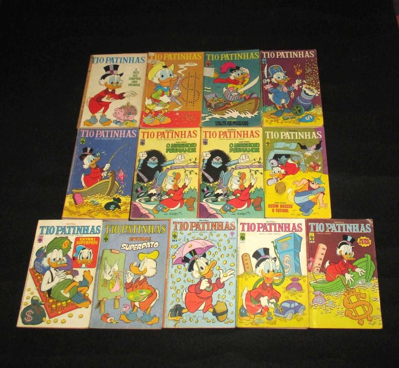 Livros BD Tio Patinhas Disney Anos 70 Abril Vintage