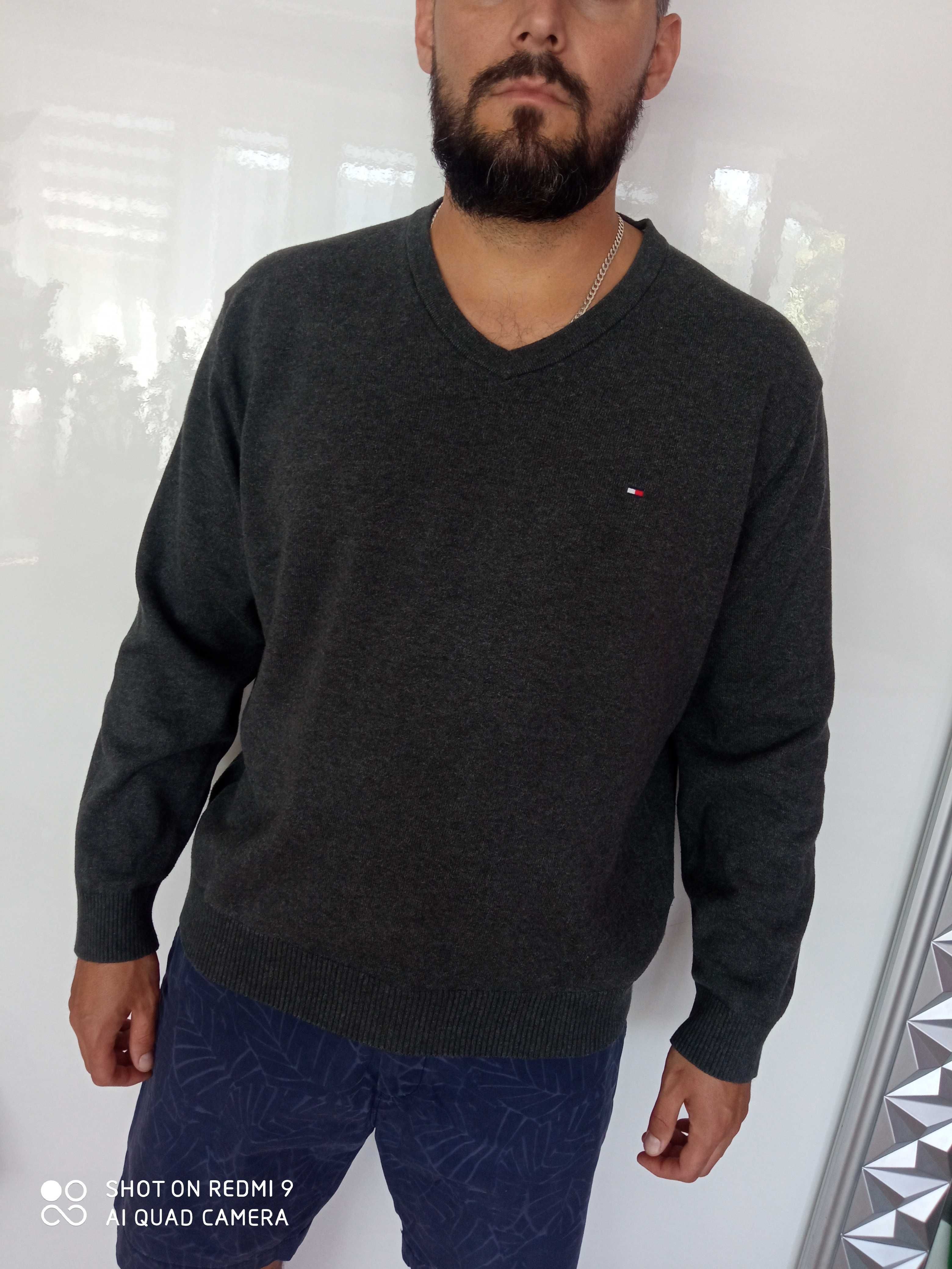 Sweter Męski Tommy Hilfiger XL oryginalny stan idealny