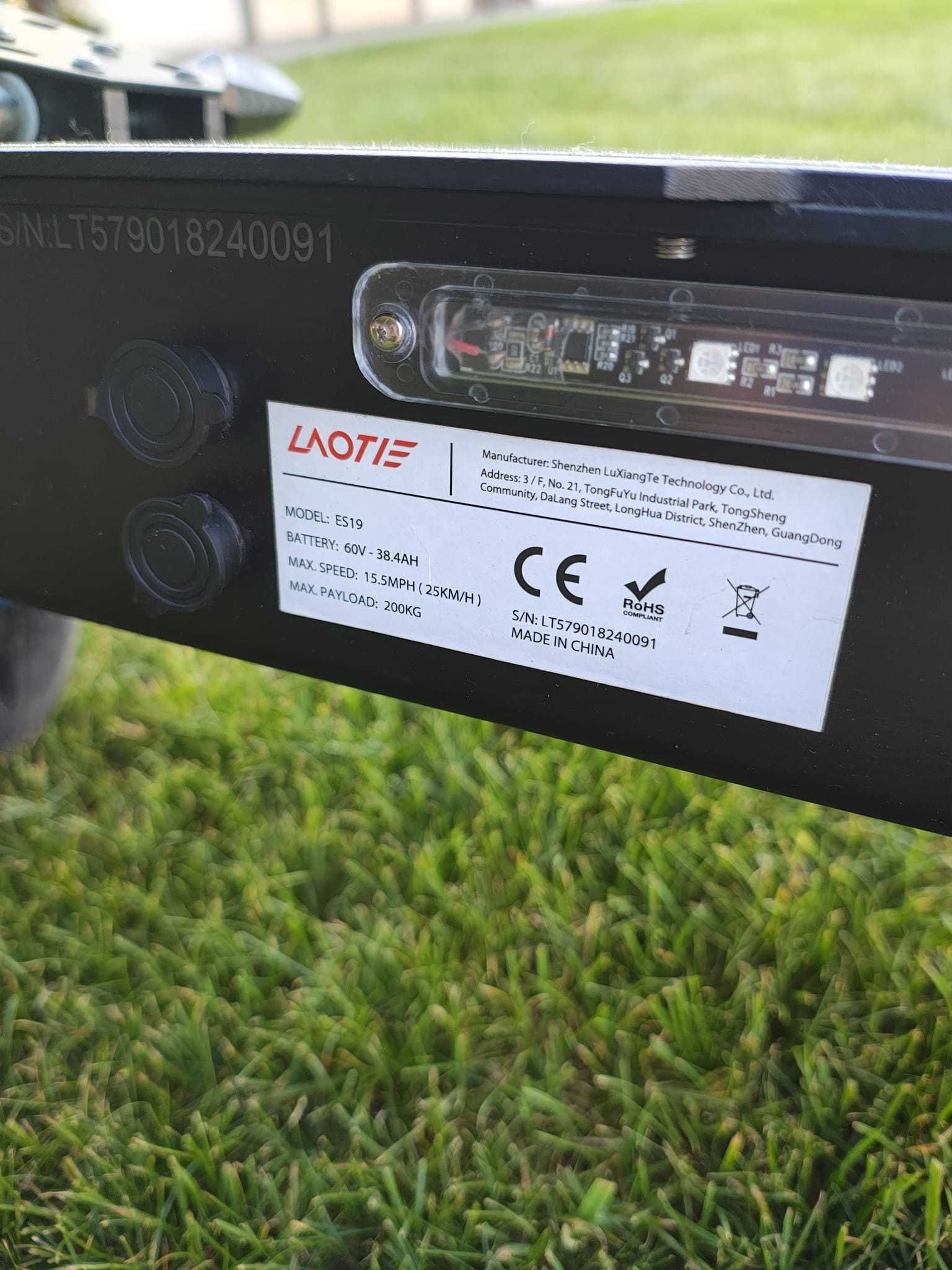 Hulajnoga elektryczna Laotie es19 100KM PRZEBIEGU! (nie kukirin g2 g3)