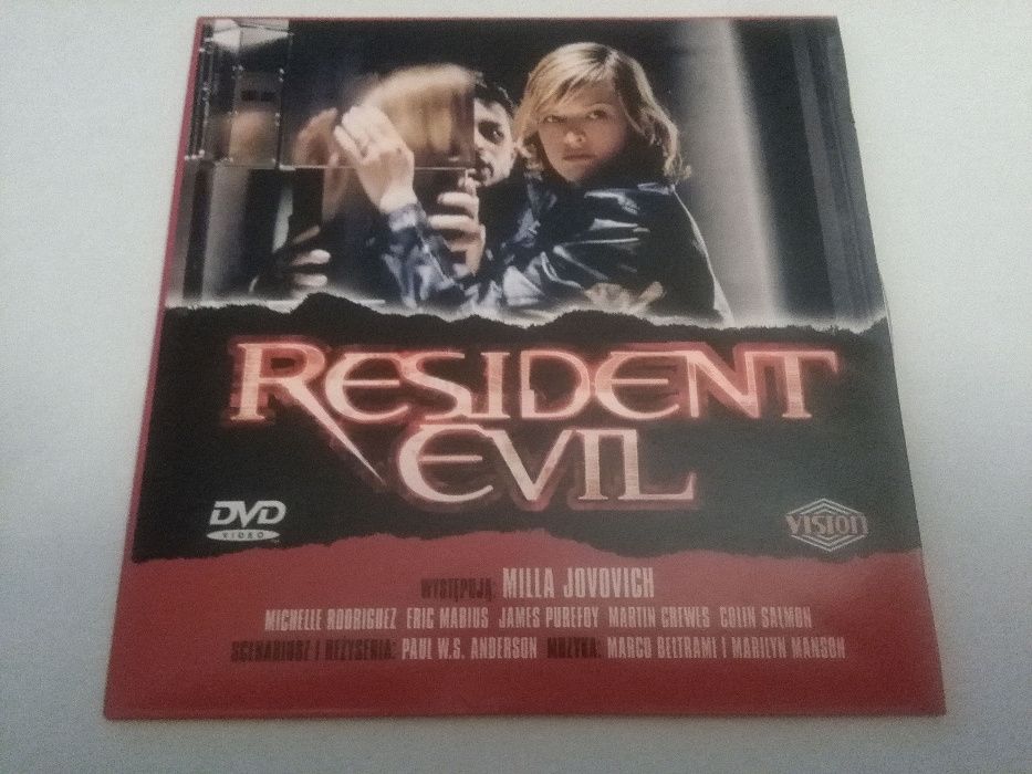Płyta DVD film Resident evil 2002 Jovovich Rodriguez Mabius napisy