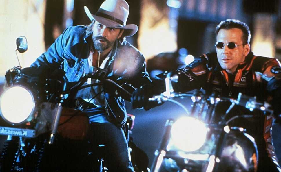 HARLEY DAVIDSON e o COWBOY do ASFALTO (Mickey Rourke/Don Johnson)