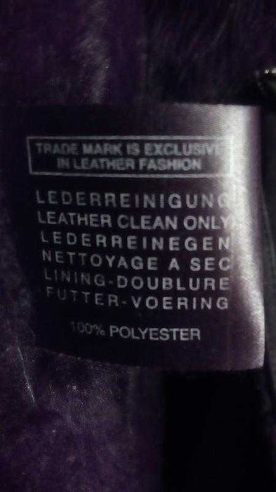 Дубленка с натуральным мехом, р.34