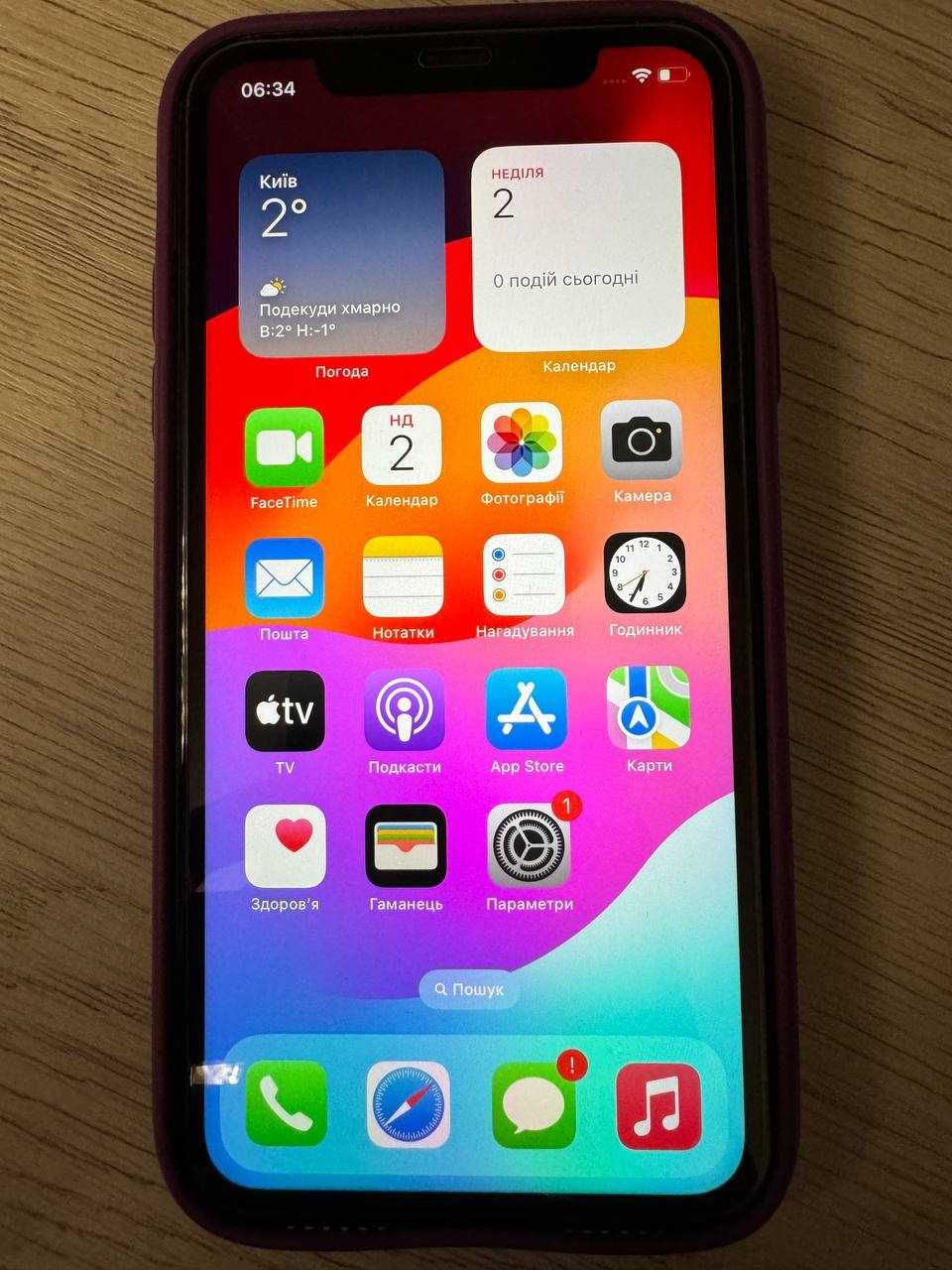 iPhone 11 black ідеал 128 GB коробка аккум 77% айфон чорний як новий