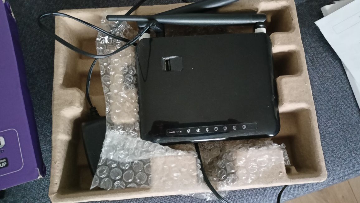 Router DWR-116 na modem 4G LTE