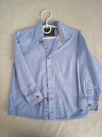 Рубашка блакитна 116
