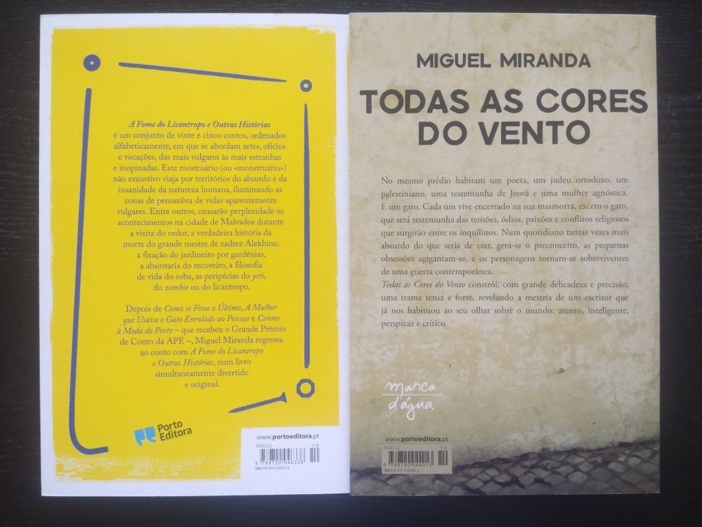 Livros de Miguel Miranda