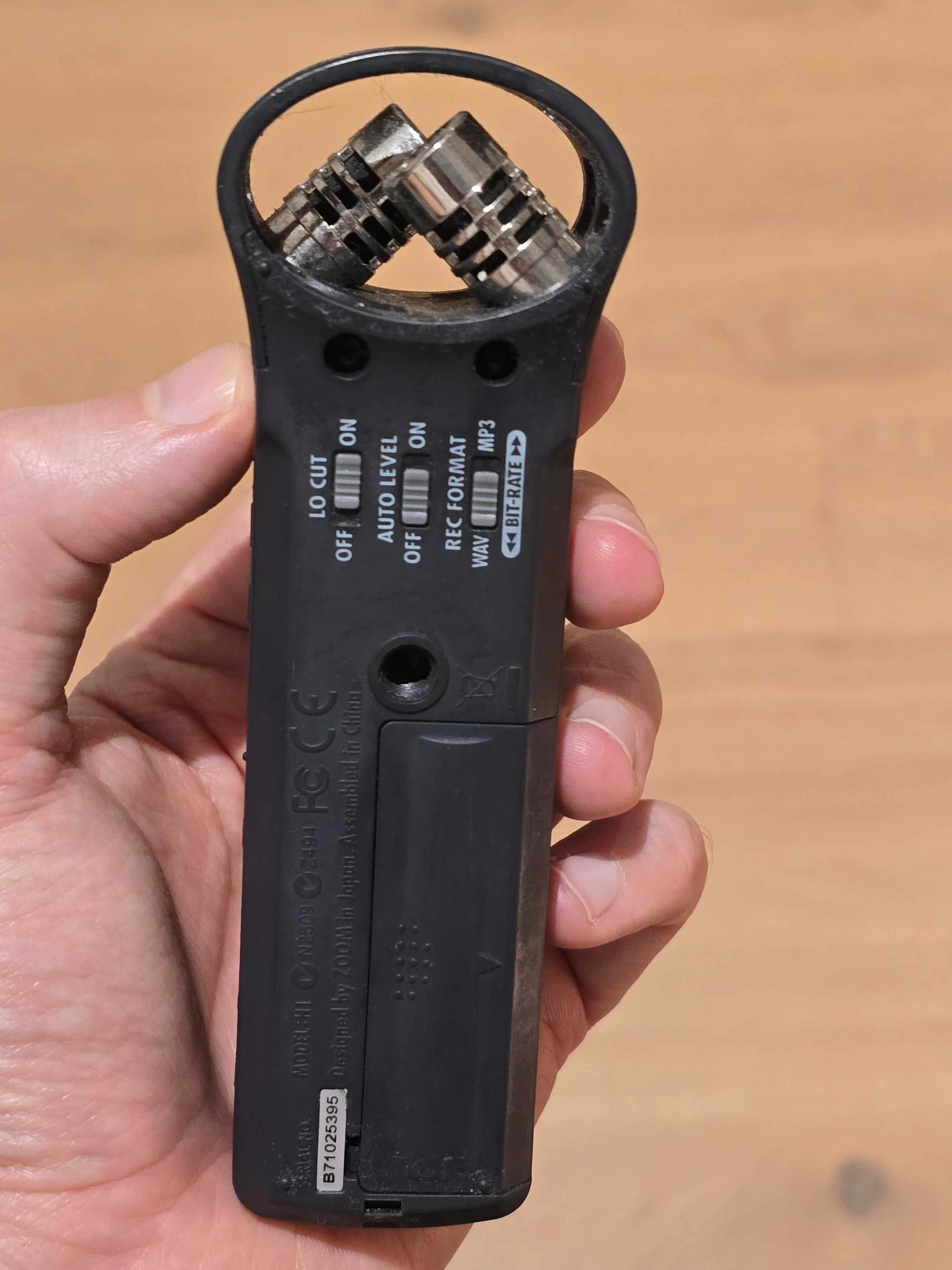 Zoom H1 Recorder dyktafon rejestrator dźwięku mikrofon