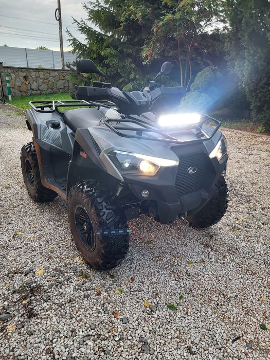 Quad Kymco mxu 700 wyciągarka, hak 2022 r