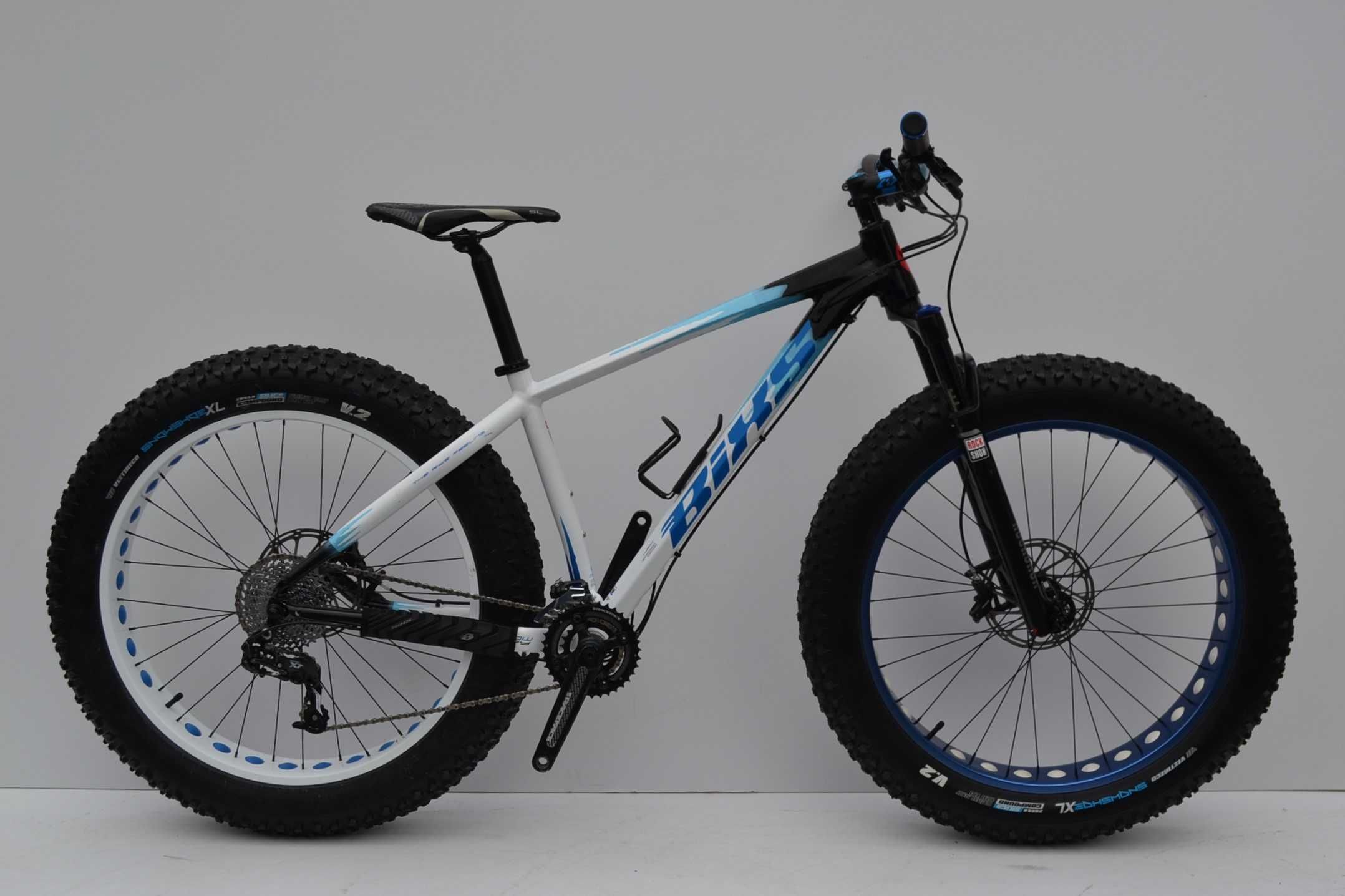 Fat bike Bixs odyssey snow 2x10 sram x-7 rock shox stan bdb rama 17''