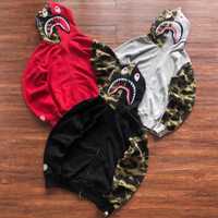 Bluza Z Kapturem Bape Shark A Bathing Ape Moro