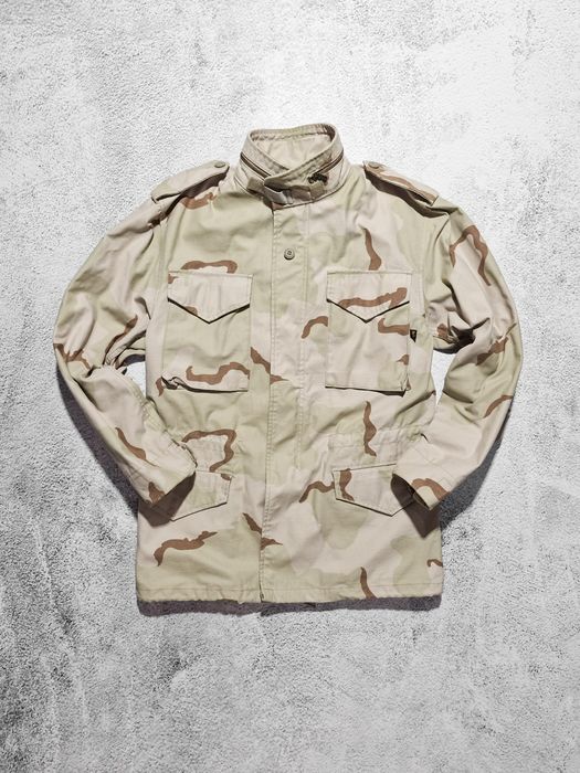 S/ M розмір Alpha Industries M65 Desert Camo оригінальна куртка альфа
