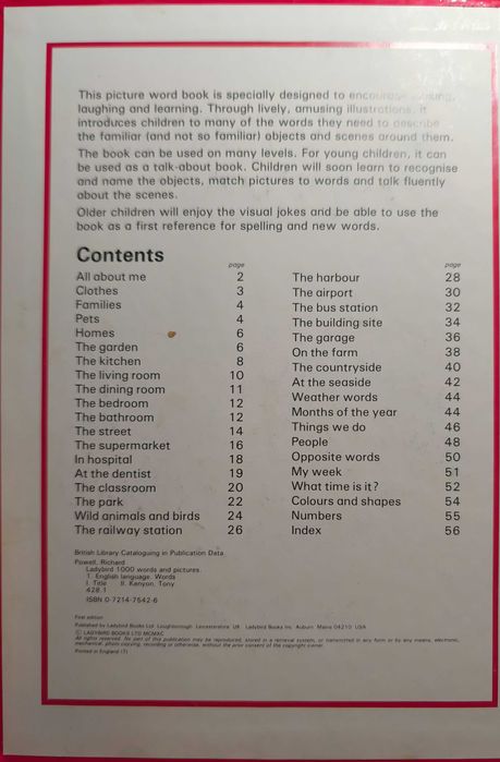 1000 words and pictures (1000 słów i obrazków)