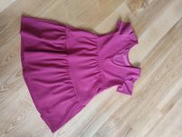 Sukienka baby doll fuksja Sinsay XS jak nowa