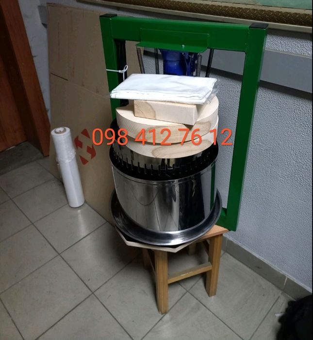 Пресс для сока на 15 л с гидравлическим домкратом