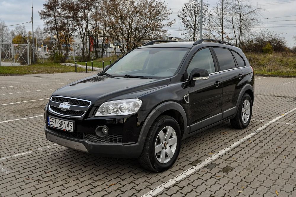 Chevrolet Captiva 2.4  4x4 Bezwypadkowy Skóry 7-osobowy