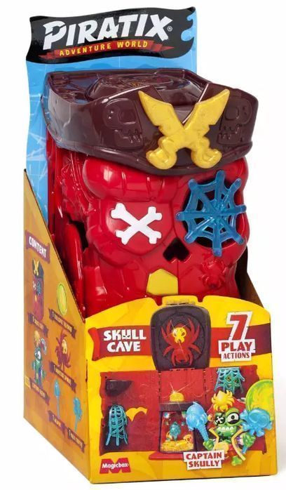 Piratix Secret. Jaskinia czaszek. Magic Box