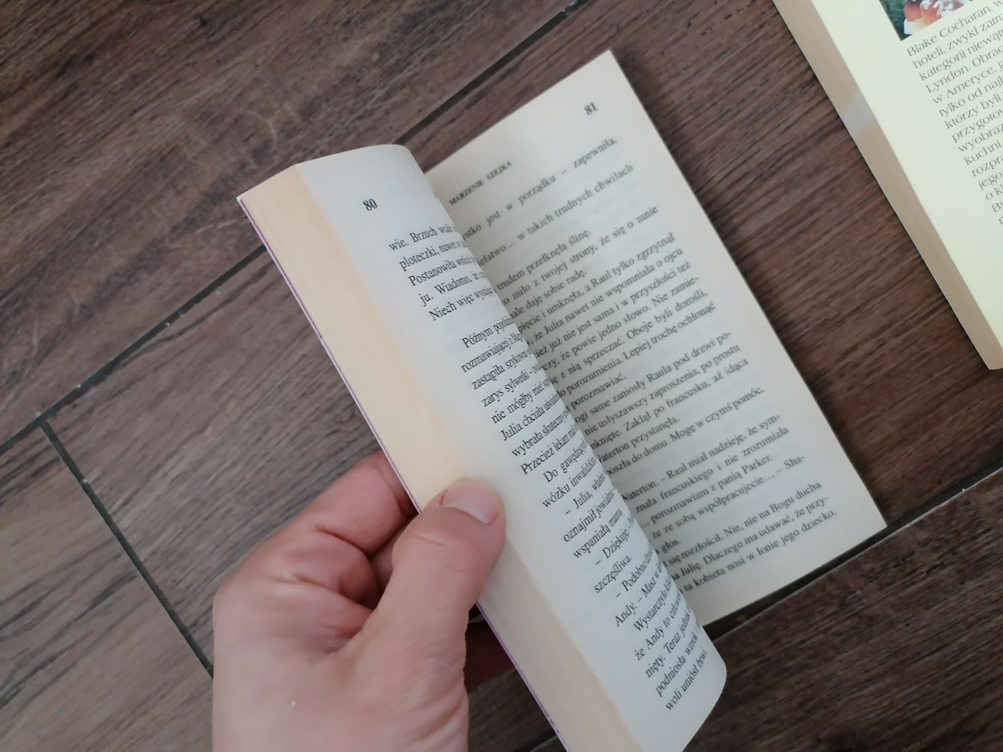 Harlequin Nora Roberts Miłość na deser Julianna Morris Marzenie szejka
