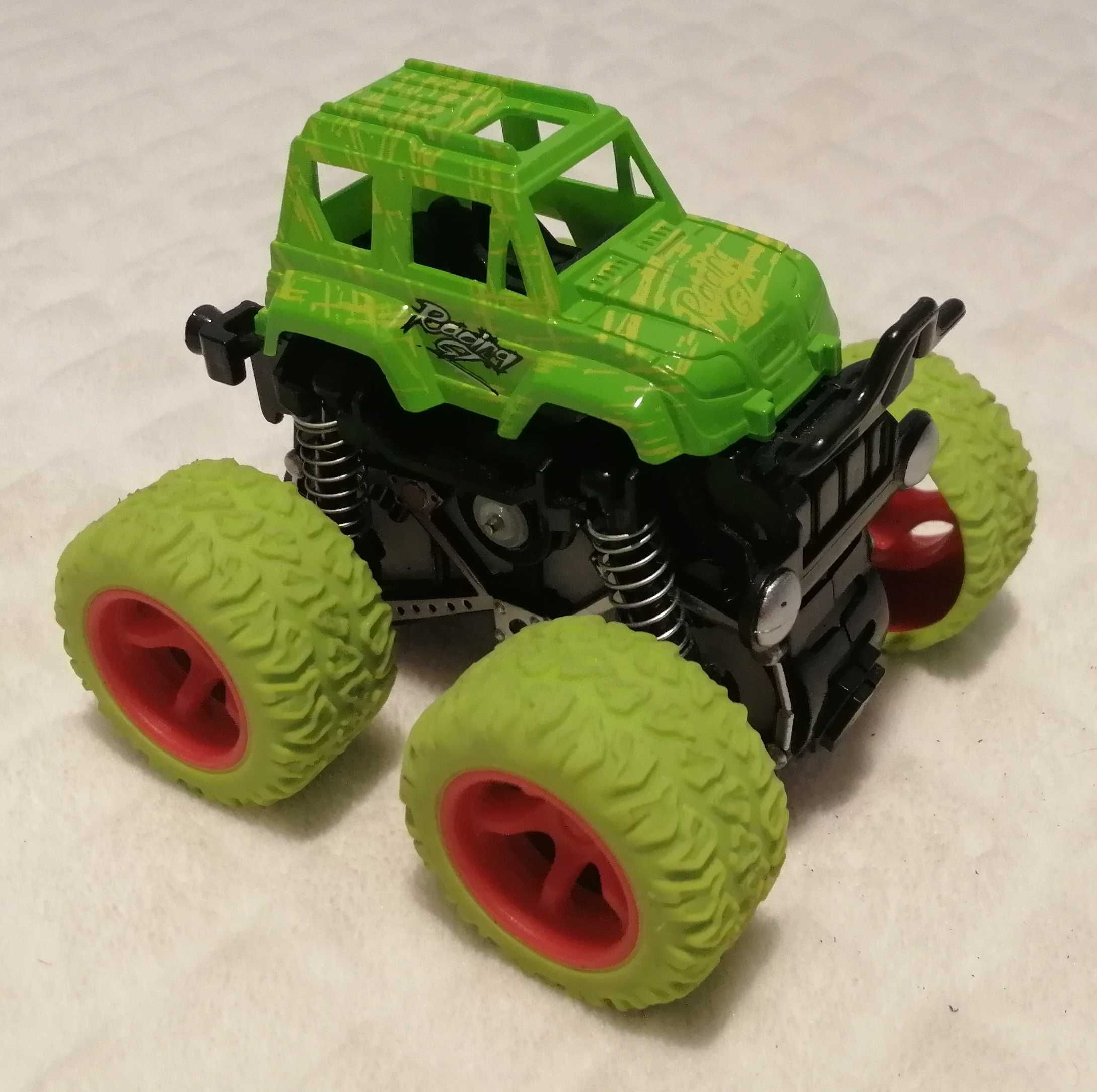 Monster Truck, zielony, Napęd Friction (Zabawka, Autko)