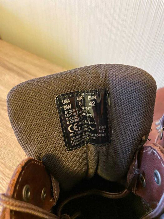 Ботинки | Черевики шкіряні Wolverine Raider 42 розмір