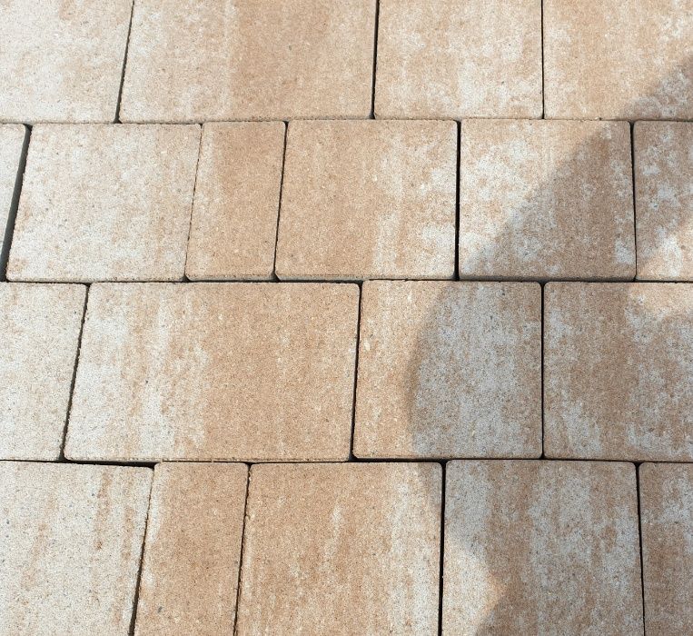 Kostka brukowa Polbruk Napoli grubość 4cm kolor Latte