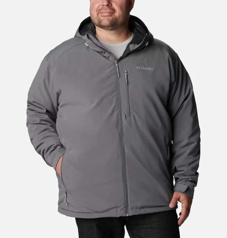 Чоловіча куртка з капюшоном софтшел columbia 4xl