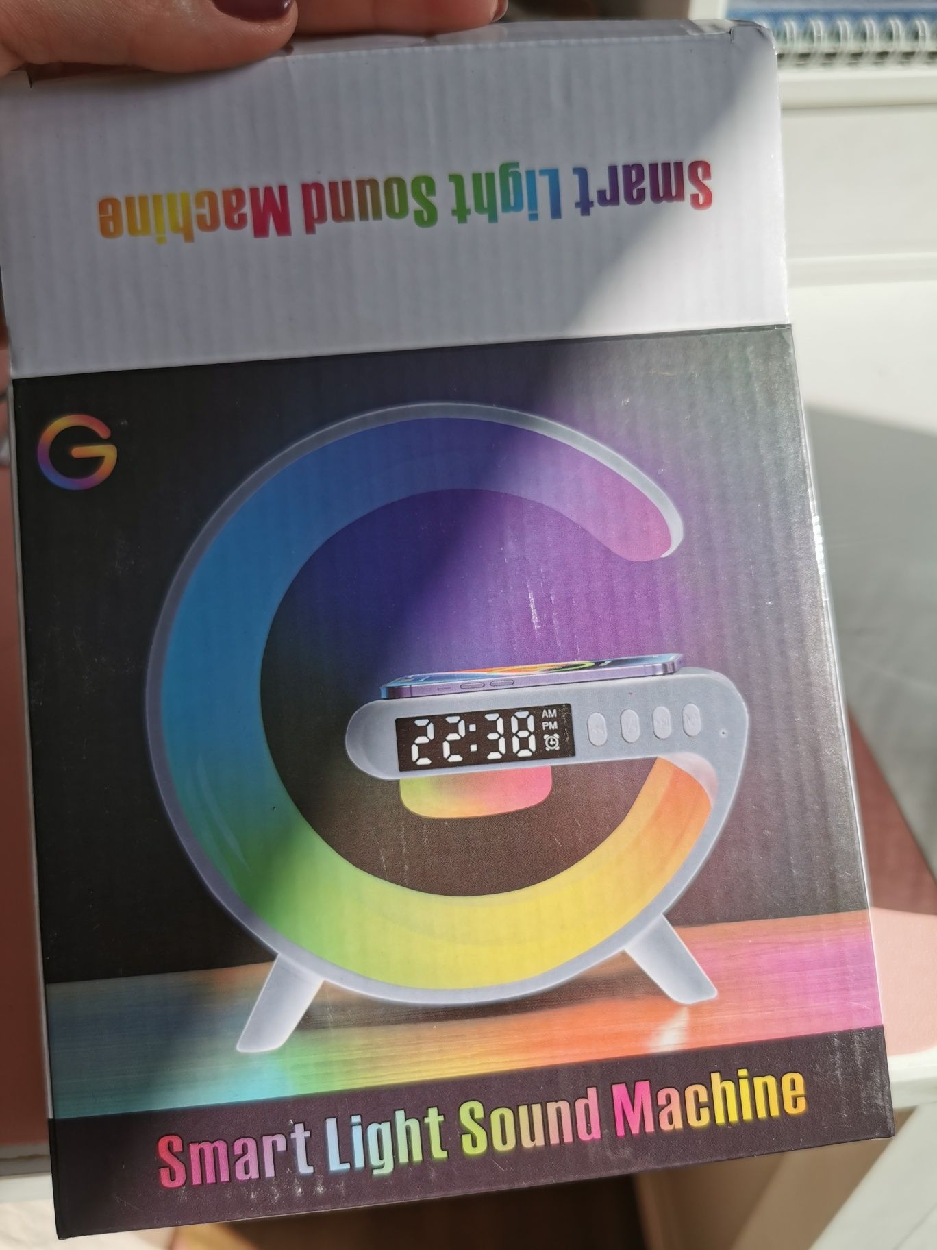 Zegarek, budzik, głośnik, lampka, ładowarka bluetooth