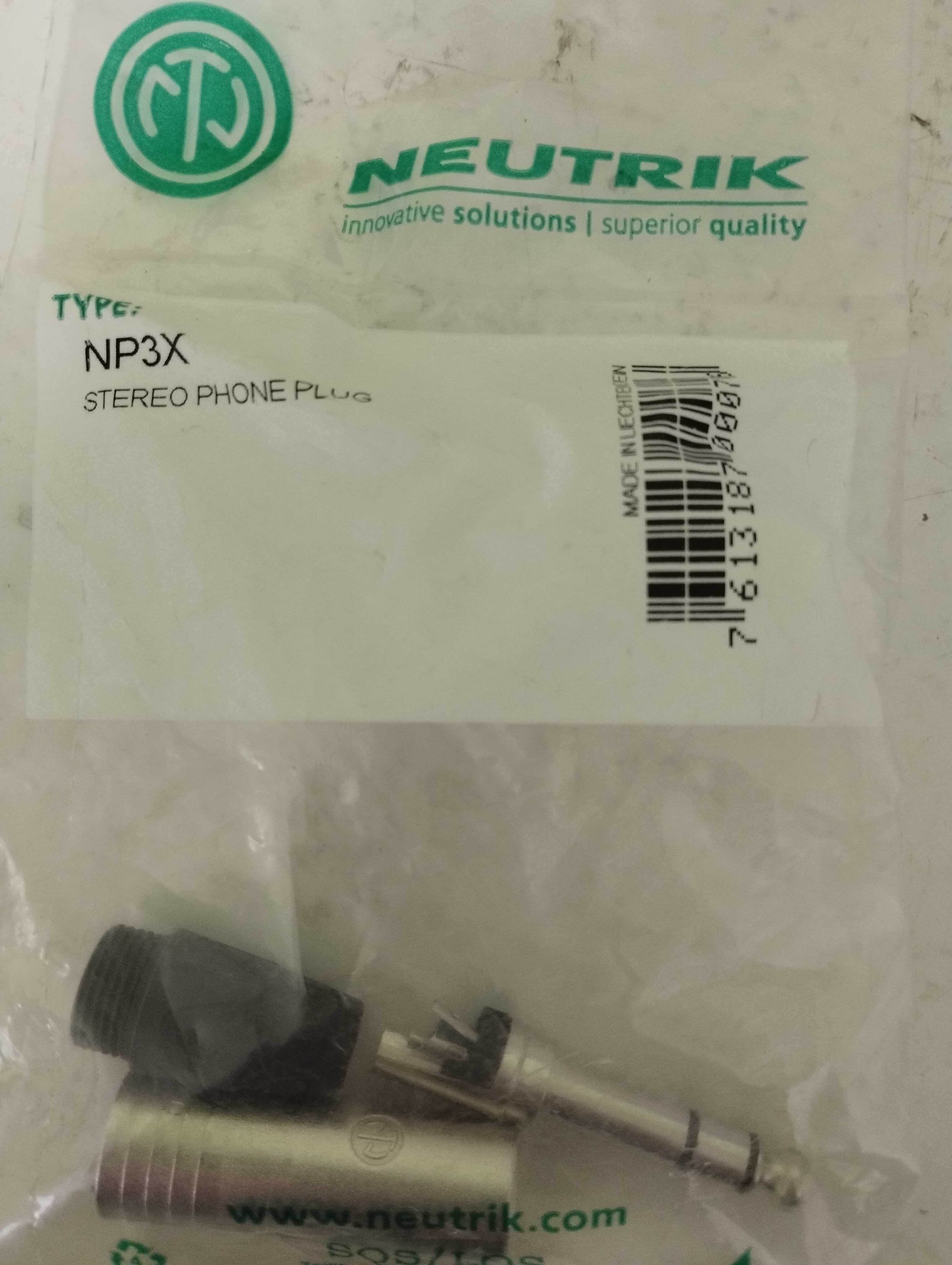 Разъем Neutrik NC3MXX, NC3FXX, NP3X