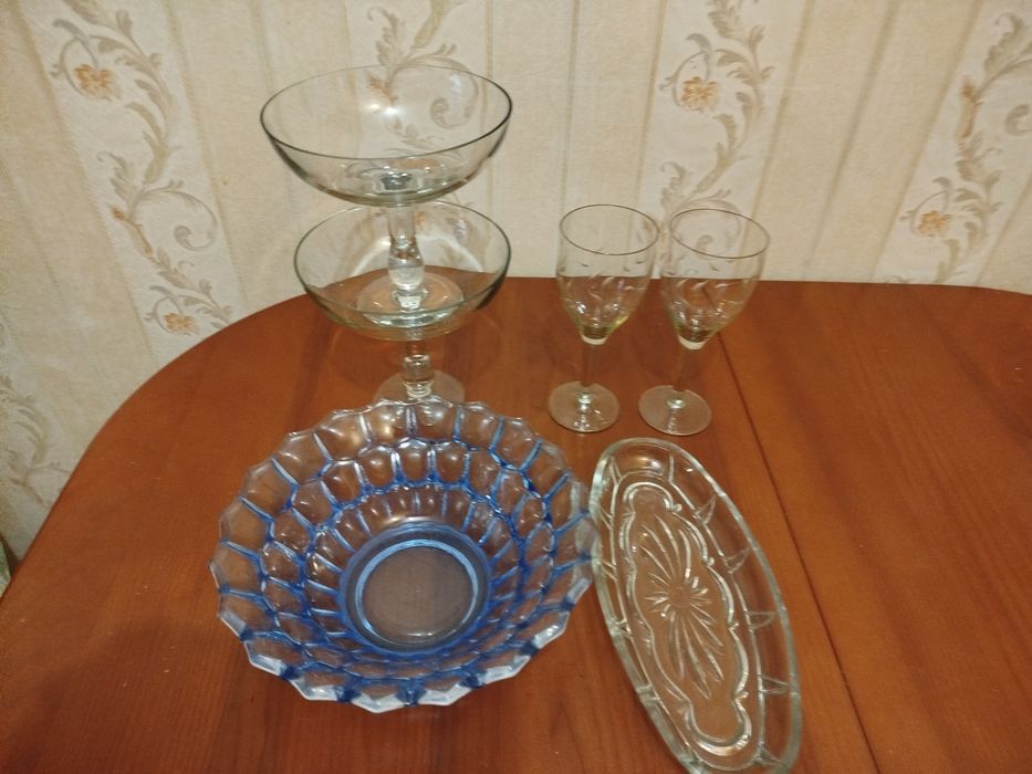 Скляний посуд 60-х ,70-х років