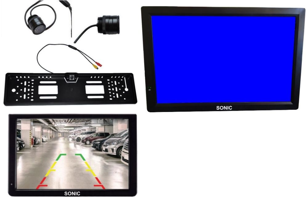 Telewizor Przenośny Samochodowy Tir 14" DVB-T2 d Dom Auta USB Radio FM