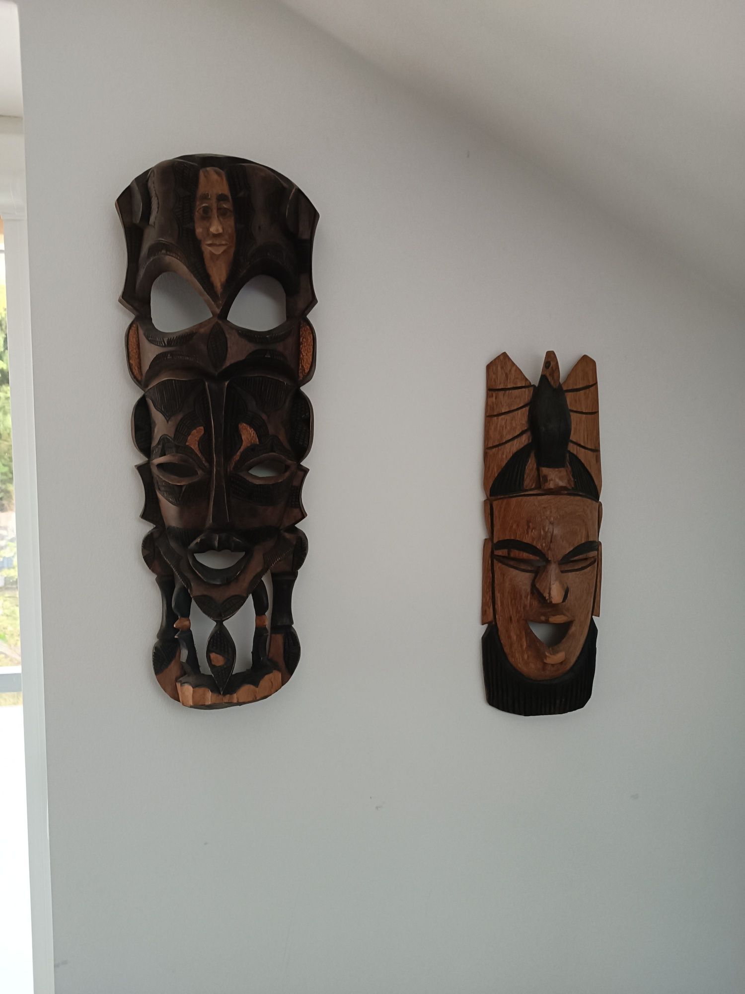 Maska afrykańska duża, 60 cm wysokości