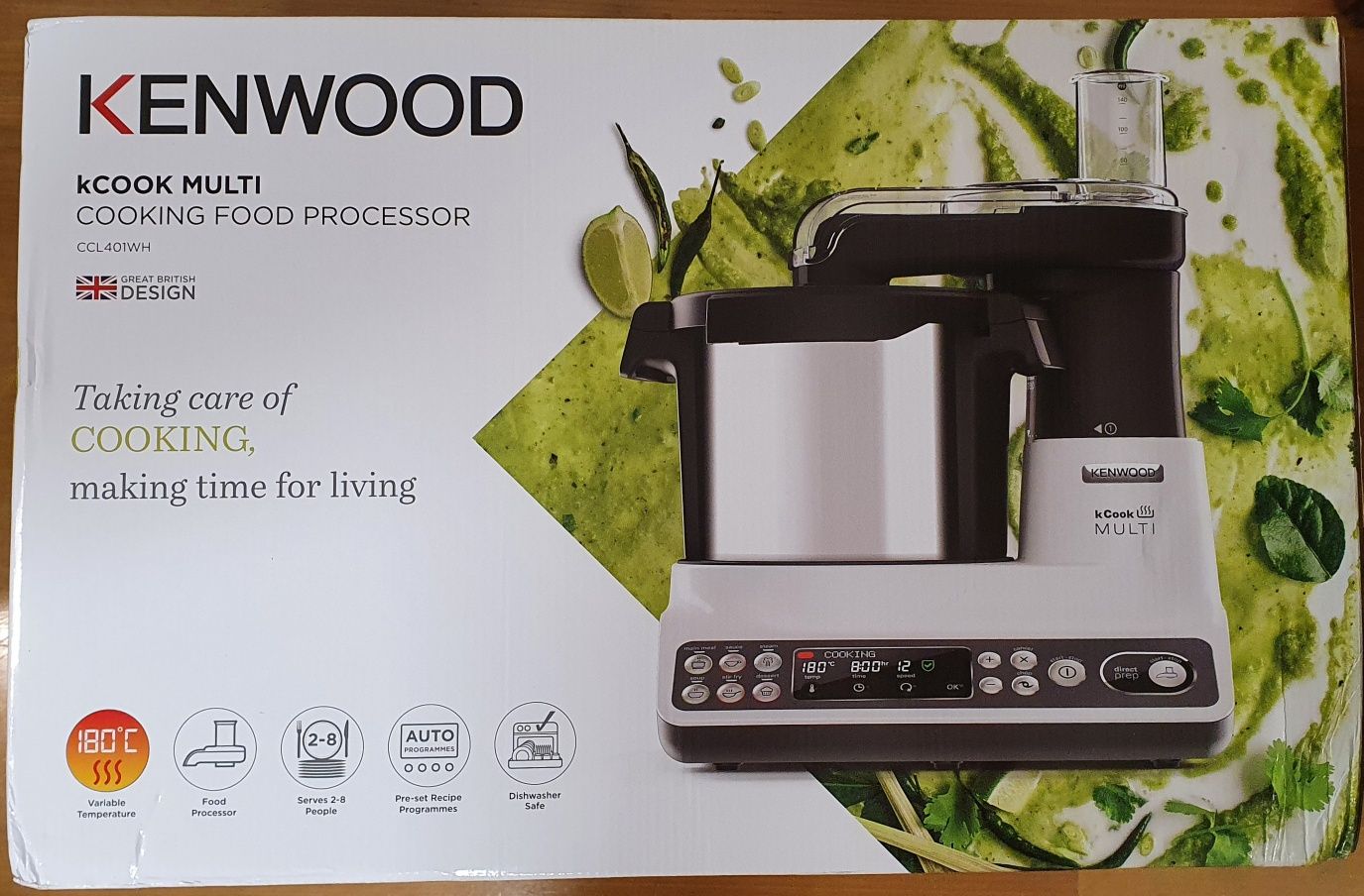 Robots de Cozinha Kenwood Kcook Multi Com Pouco Uso