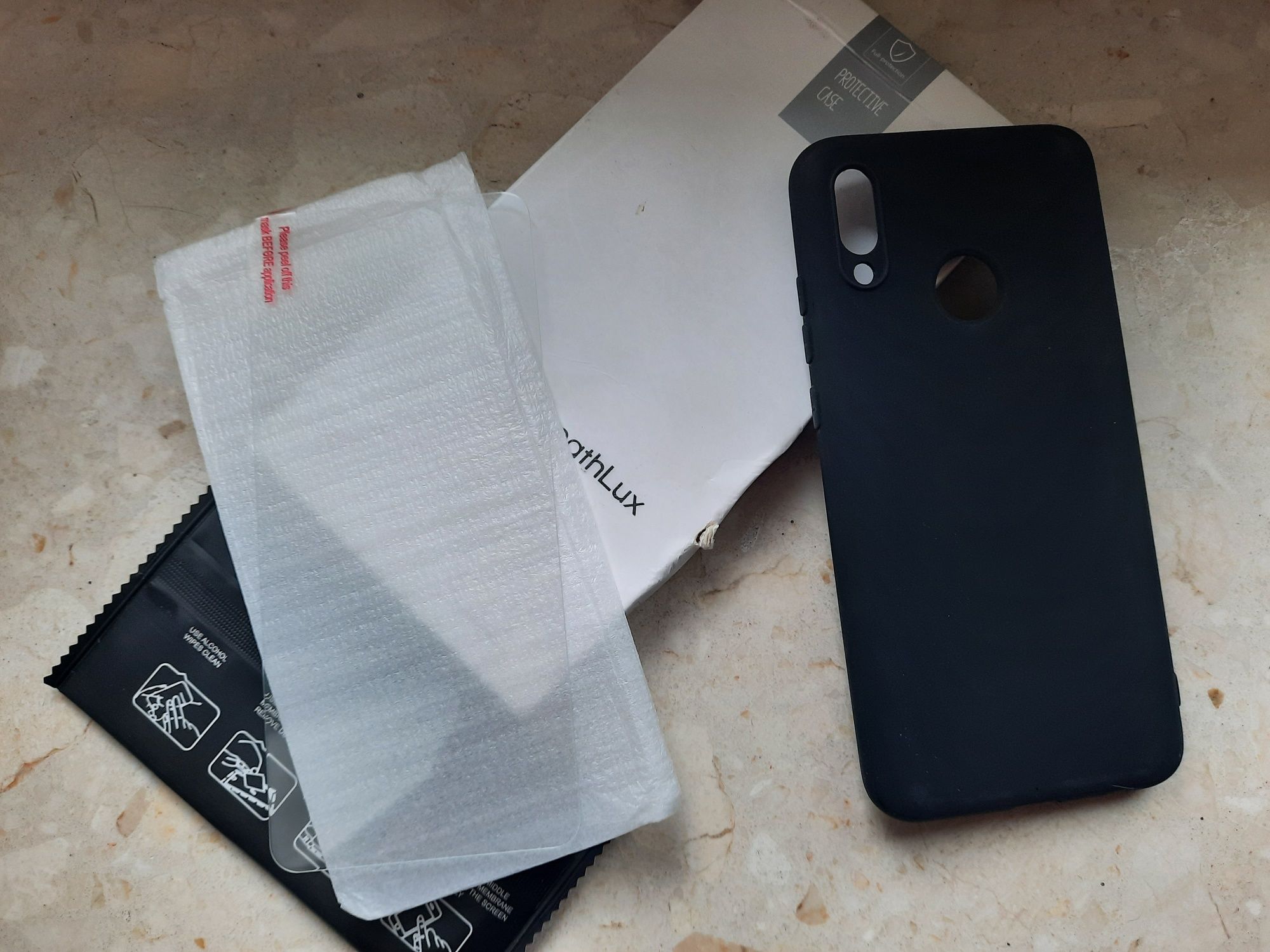 Etui na Huawei p smart 2019 / Honor 10 lite  z szkłem hartowanym